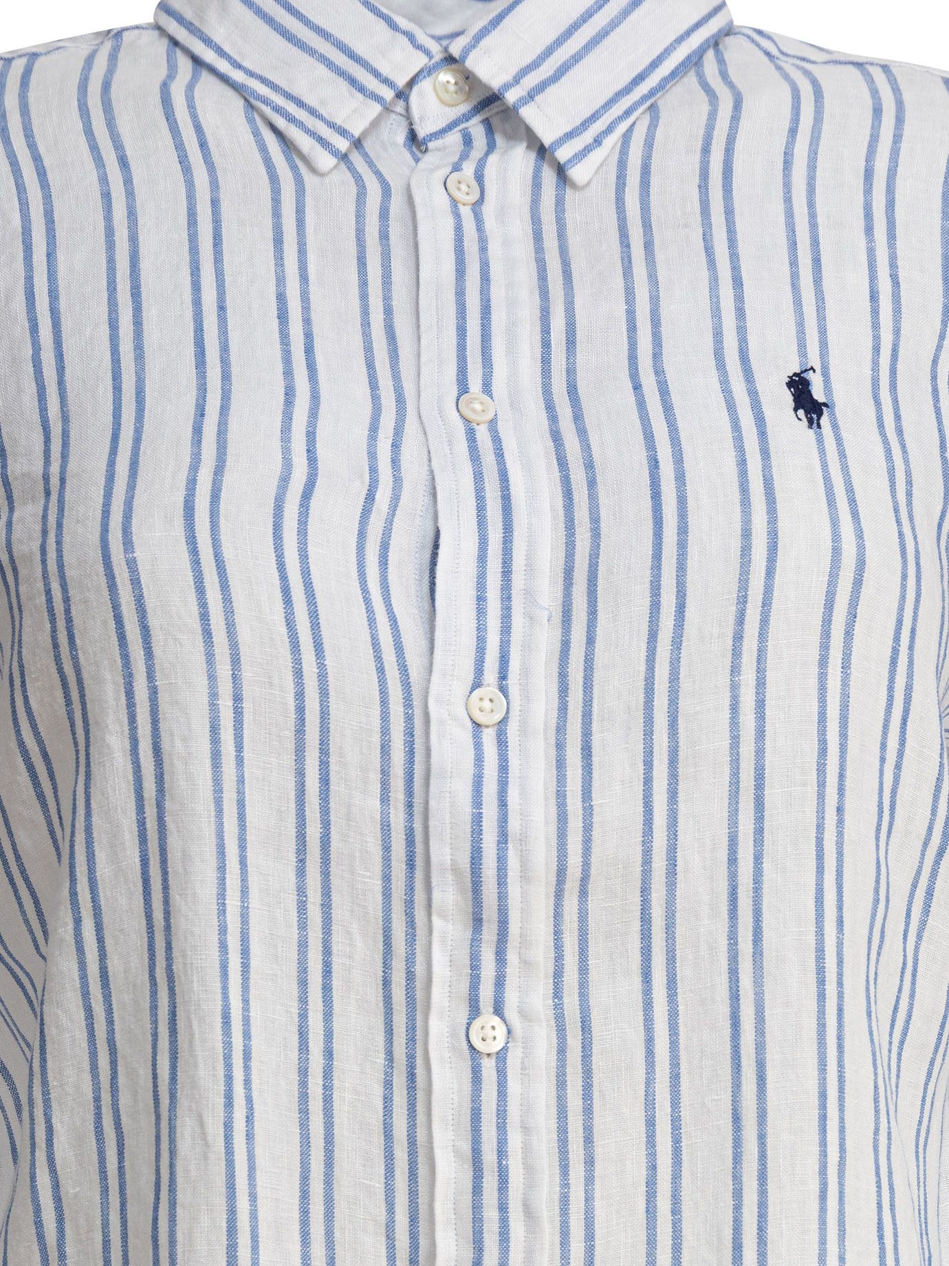 Polo Ralph Lauren Classic-Fit Striped Linen Shirt Size L / US 10 / IT 46 - 3 Thumbnail
