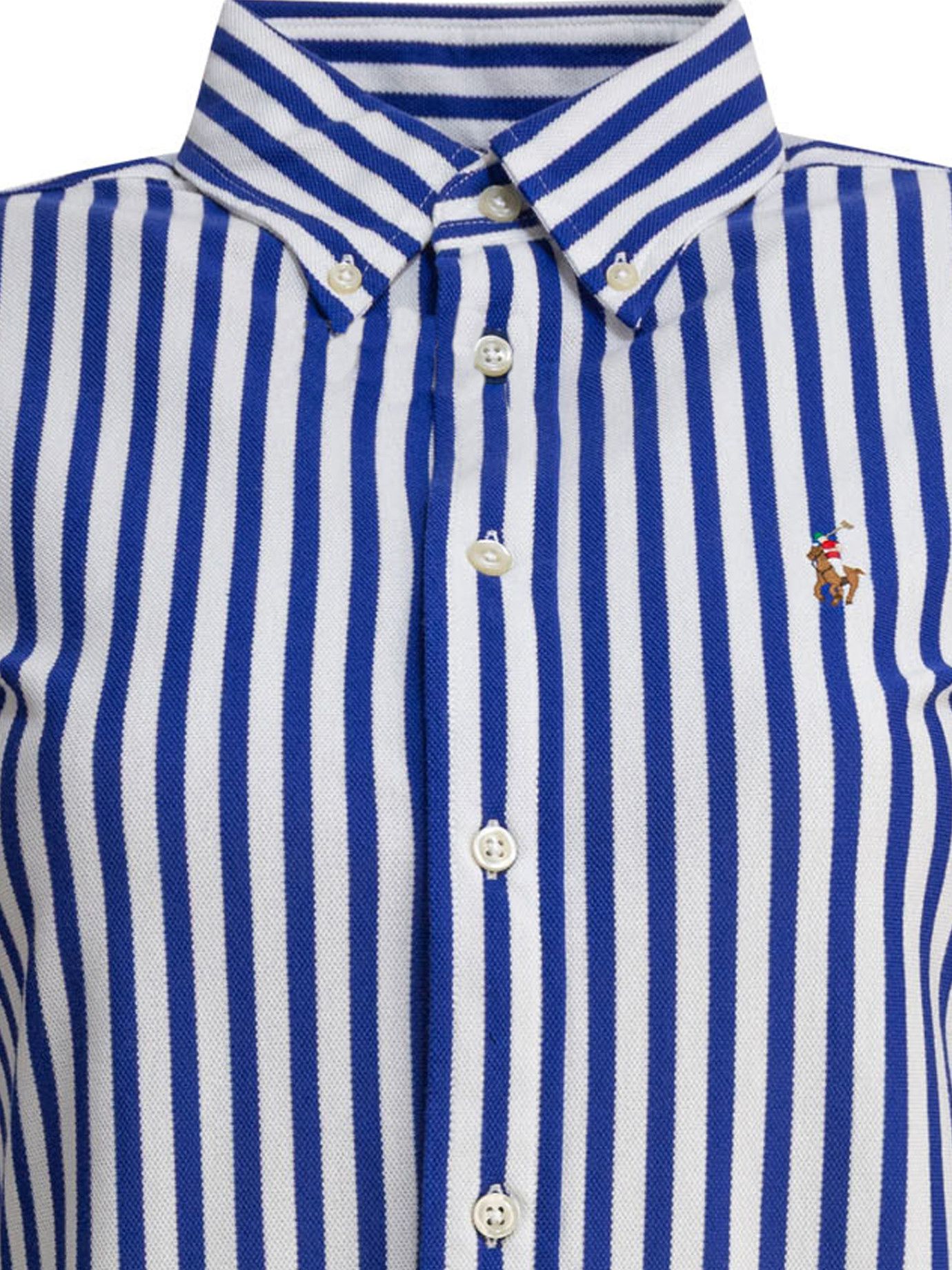 Polo Ralph Lauren Striped Cotton Oxford Shirt Size M / US 6-8 / IT 42-44 - 3 Thumbnail