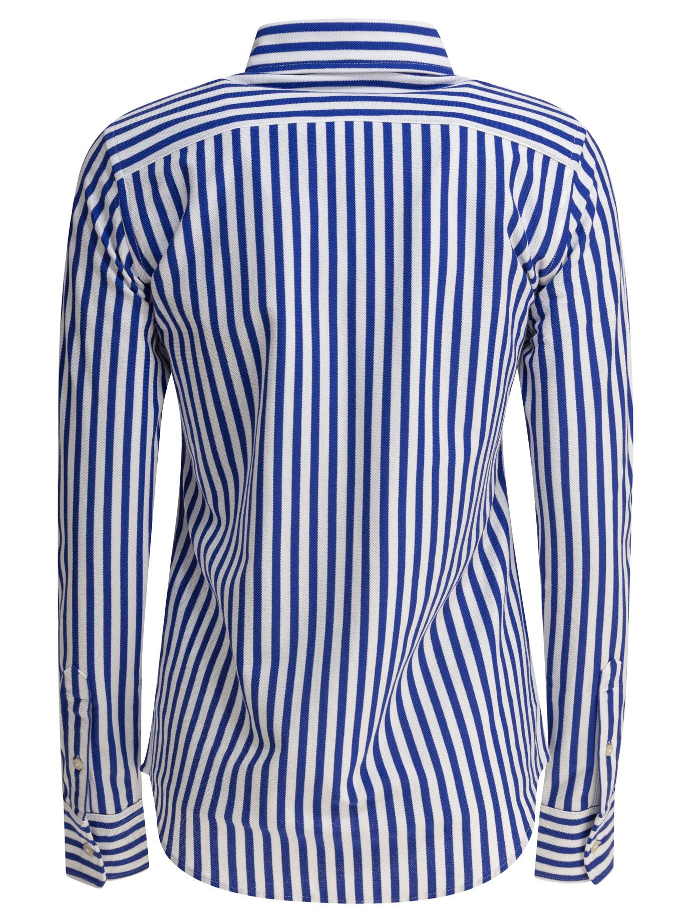 Polo Ralph Lauren Striped Cotton Oxford Shirt Size XS / US 0-2 / IT 36-38 - 2 Thumbnail