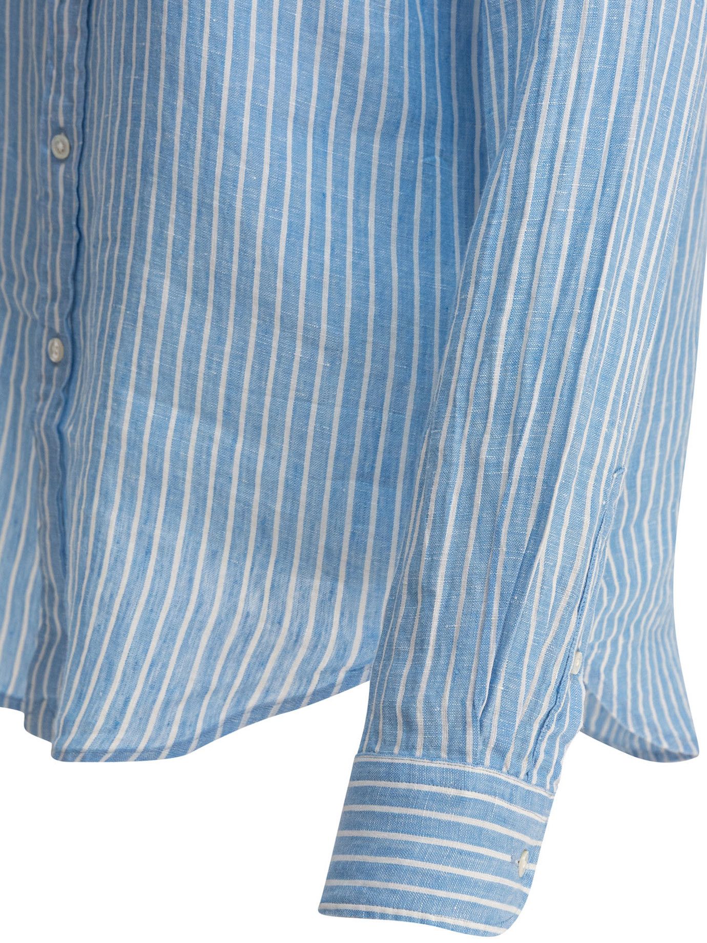 Polo Ralph Lauren Classic-Fit Striped Linen Shirt Size L / US 10 / IT 46 - 4 Thumbnail