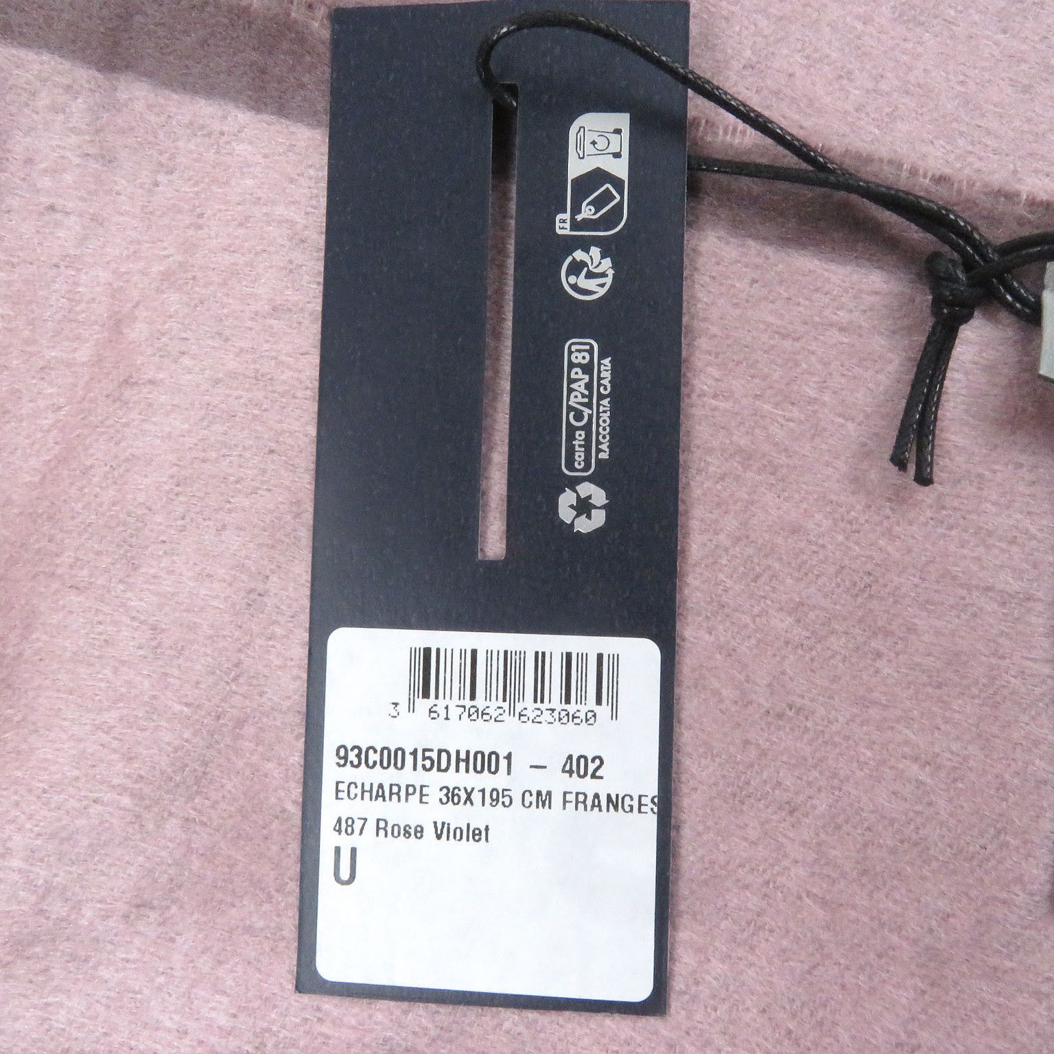 Dior Dior Dior CD logo embroidery Silk Scarf Others Scarf 93C0015DH001 DUTY FREE for USA Size ONE SIZE - 8 Thumbnail