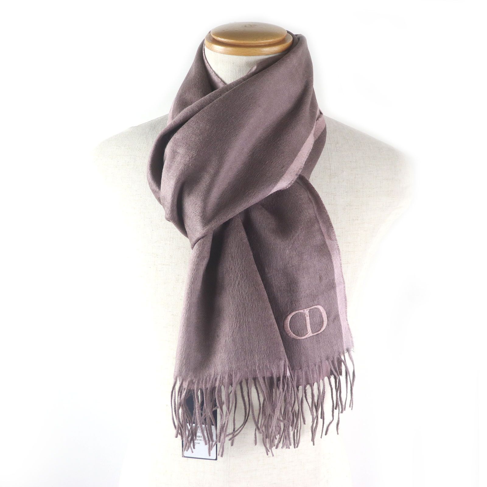 Dior Dior Dior CD logo embroidery Silk Scarf Others Scarf 93C0015DH001 DUTY FREE for USA Size ONE SIZE - 2 Thumbnail