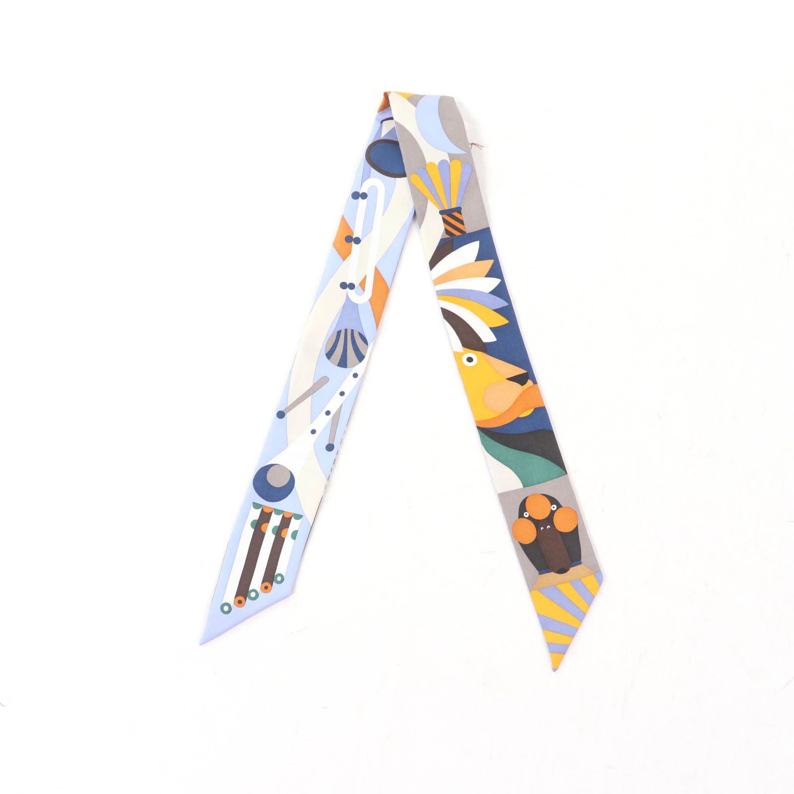 Hermes Hermes Hermes PARADE EN FANFARE Silk Scarf Others Scarf DUTY FREE for USA Size ONE SIZE - 3 Thumbnail