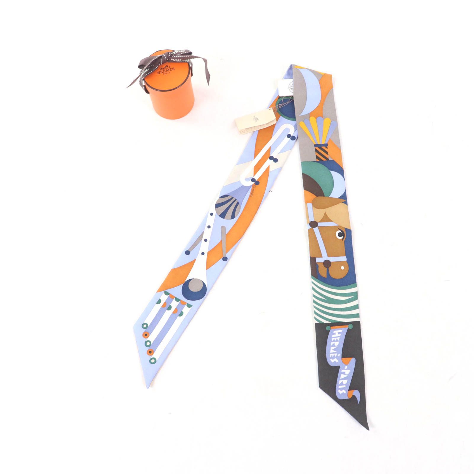 Hermes Hermes Hermes PARADE EN FANFARE Silk Scarf Others Scarf DUTY FREE for USA Size ONE SIZE - 2 Thumbnail
