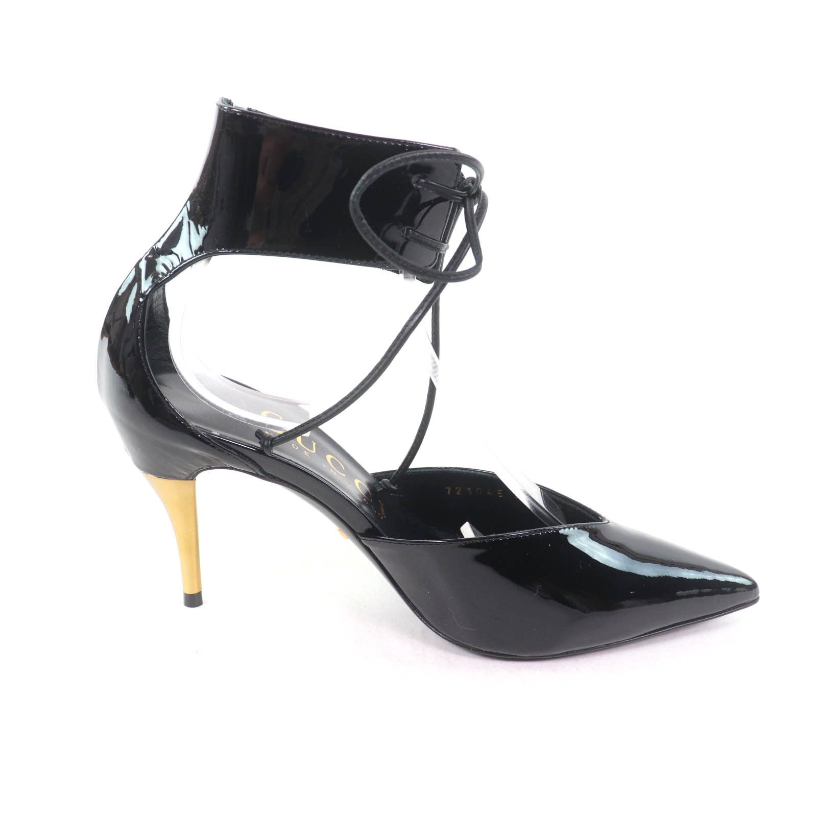 Gucci Gucci Gucci pumps Patent Leather Pumps Leather Shoes 721045 DUTY FREE for USA Size ONE SIZE - 6 Thumbnail