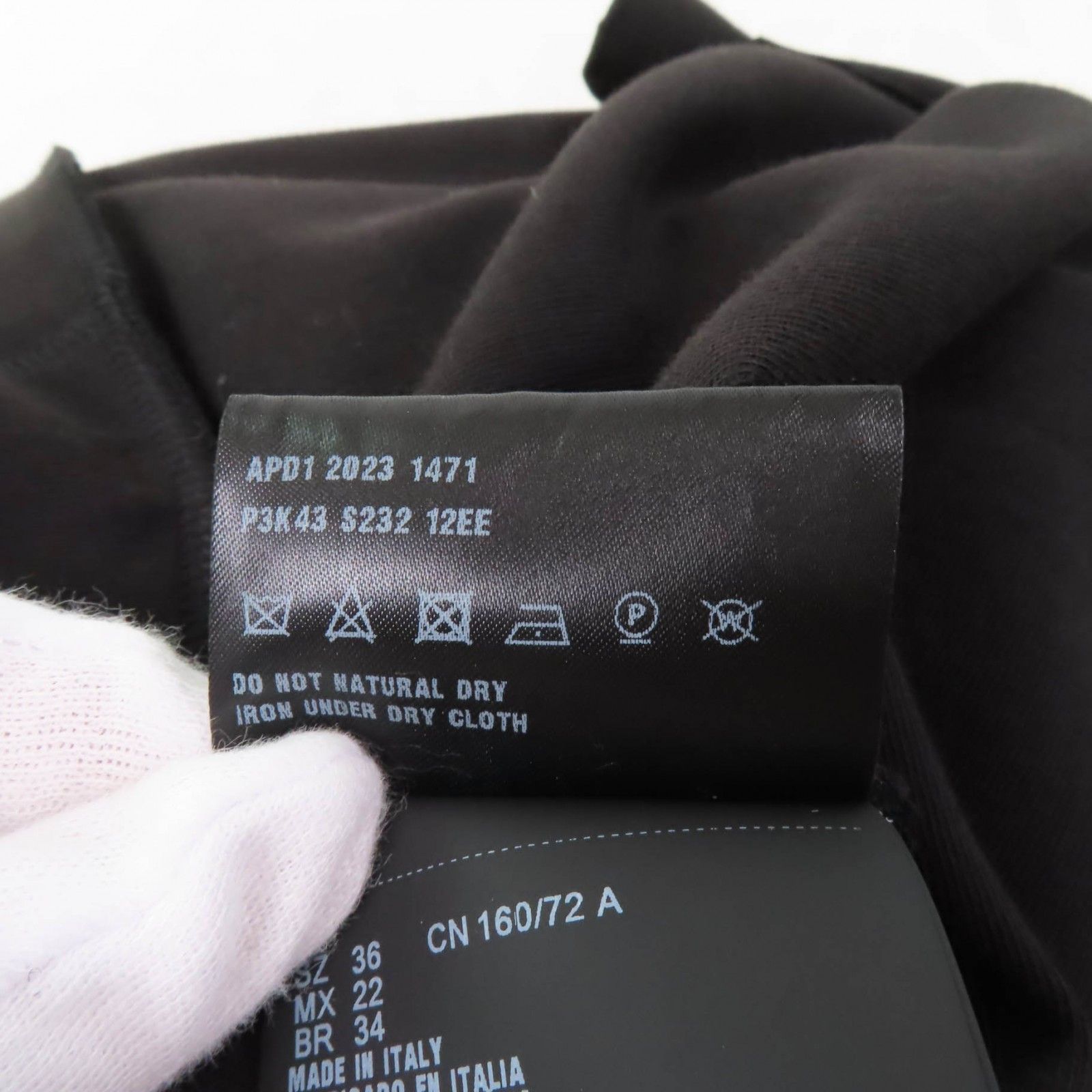 Prada Prada Prada Jersey Polyester Dress Others Dresses P3K43 DUTY FREE for USA Size ONE SIZE - 9 Thumbnail