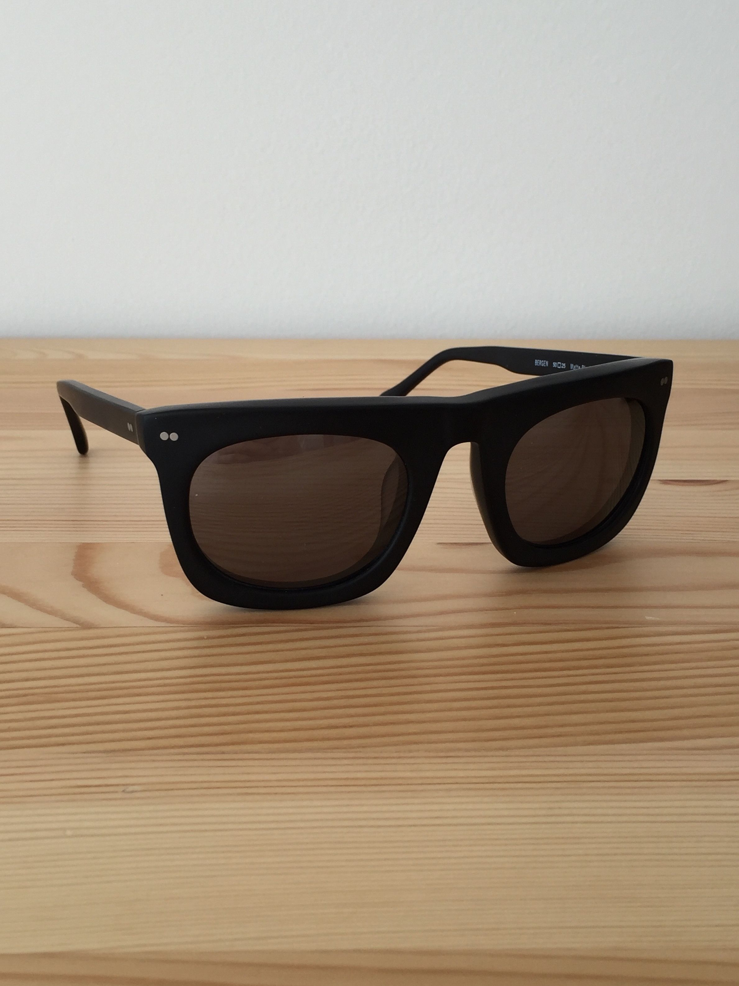 Matte Black “Bergen” Sunglasses