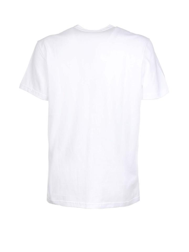 Fay FAY Men T-Shirts NPMB344105L TGGB004 White Size US XL / EU 56 / 4 - 2 Thumbnail
