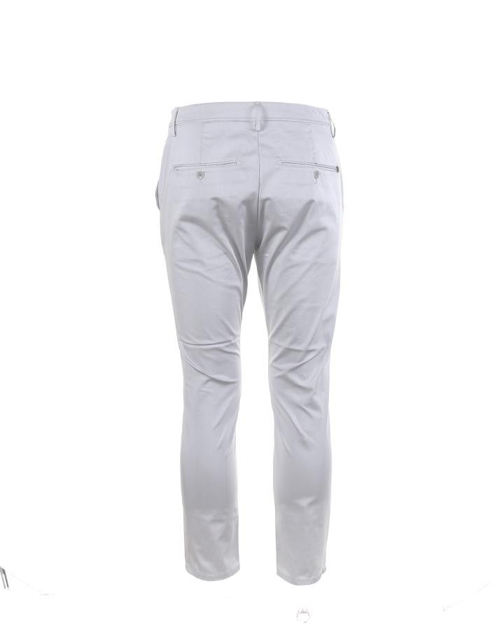 Dondup DONDUP Men Straight Pants UP592 CS0083U PTD904 White Size US 32 / EU 48 - 2 Thumbnail