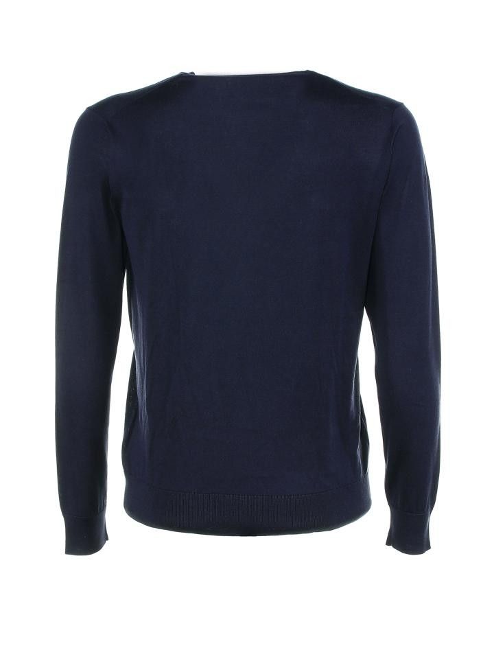 Paolo Pecora PAOLO PECORA Men Sweater A002 F2006685 Blue Size US M / EU 48-50 / 2 - 2 Thumbnail