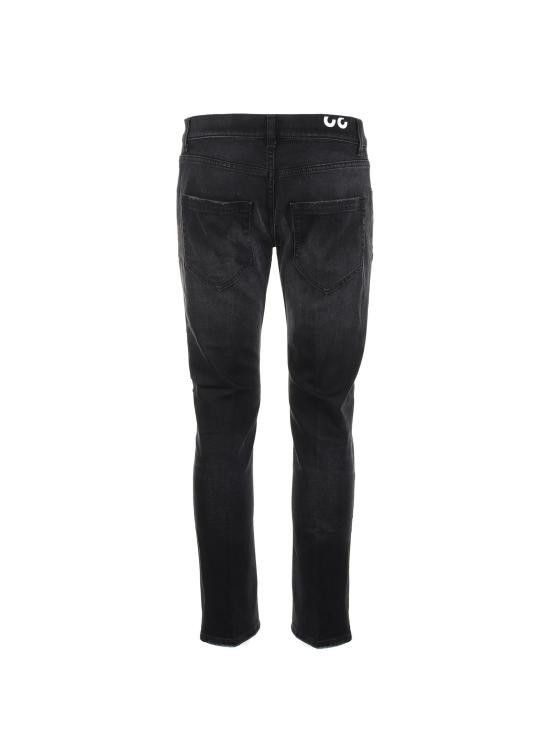 Dondup DONDUP Men Straight Pants UP168 DS0255999 Black Size US 33 - 5 Thumbnail