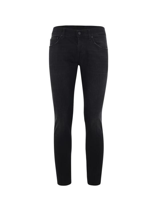 Dondup DONDUP Men Straight Pants UP168 DS0255999 Black Size US 33 - 4 Thumbnail