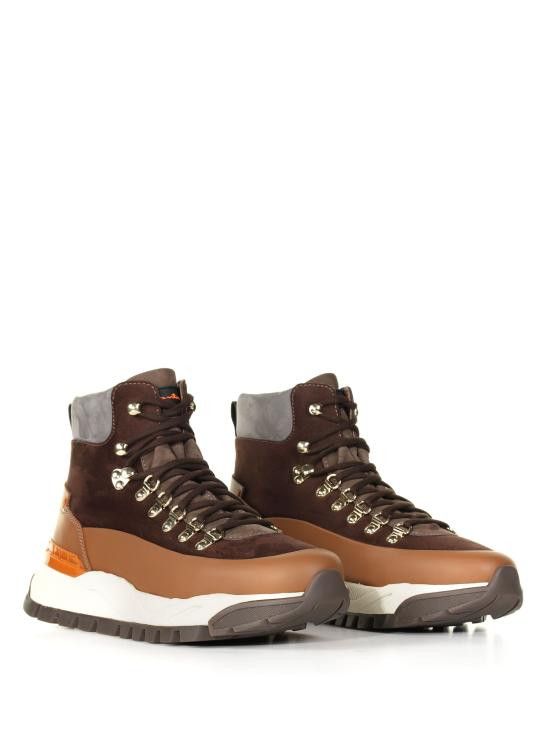 Santoni SANTONI Men Boots MBIR21749 WGOBYREM40 Brown Size US 5.5 / EU 38 - 2 Thumbnail