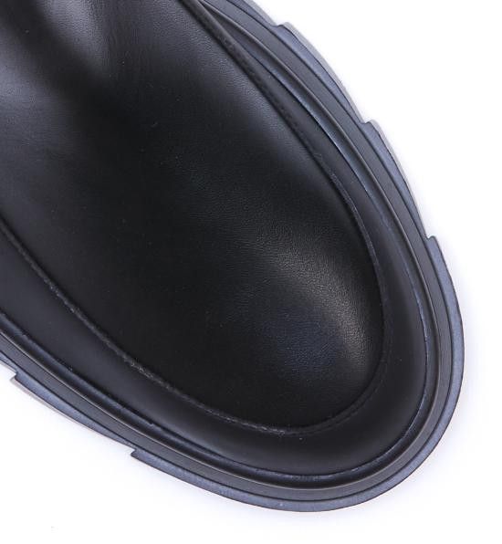 Stuart Weitzman STUART WEITZMAN Women Boots SB793 NOHO CHELSEA BOOT CINBLK Black Size US 9 / IT 39 - 2 Thumbnail