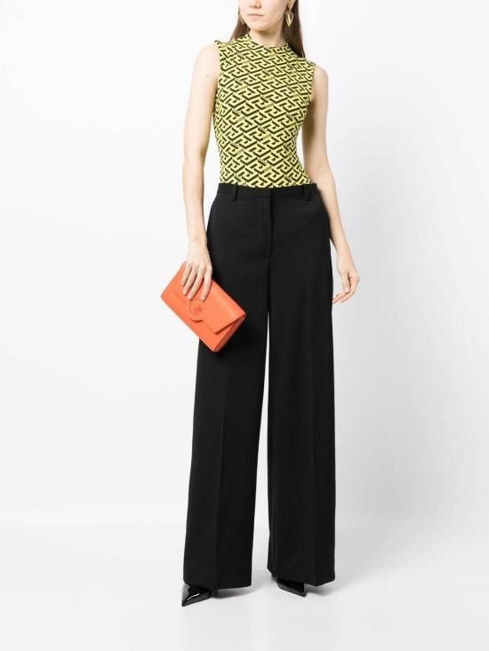 Versace VERSACE Women Straight Pants 1008222 1A05161 1B000 Size 27" / US 4 / IT 40 - 3 Thumbnail
