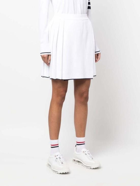Thom Browne THOM BROWNE Women Skirts FKK109A Y5501 100 Size 27" / US 4 / IT 40 - 4 Thumbnail