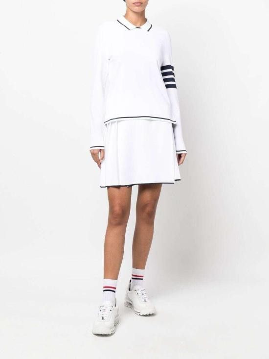 Thom Browne THOM BROWNE Women Skirts FKK109A Y5501 100 Size 27" / US 4 / IT 40 - 3 Thumbnail