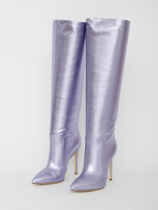 Paris Texas PARIS TEXAS Women Boots PX501 PURPLE Size US 6 / IT 36 - 2 Thumbnail