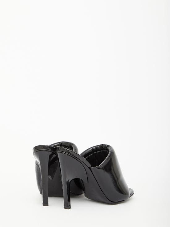 The Attico THE ATTICO Women Sandals 227WS521 BLACK Size US 6.5 / IT 36.5 - 3 Thumbnail