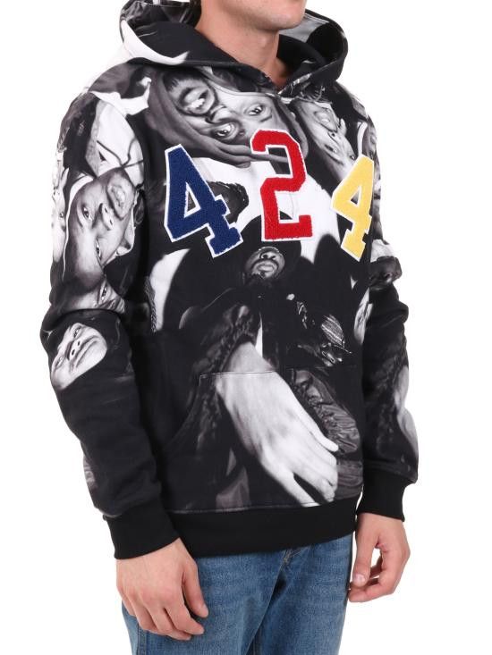 424 424 Men Sweater 8012 BLACK Size US M / EU 48-50 / 2 - 2 Thumbnail