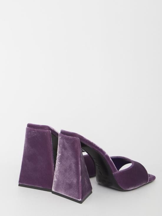 The Attico THE ATTICO Women Sandals 237WS000 PURPLE Size US 6 / IT 36 - 3 Thumbnail