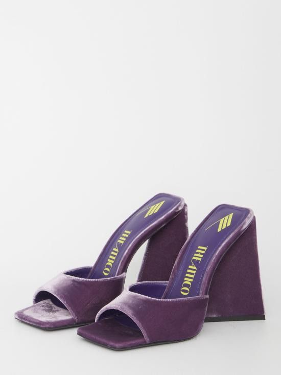 The Attico THE ATTICO Women Sandals 237WS000 PURPLE Size US 6 / IT 36 - 2 Thumbnail