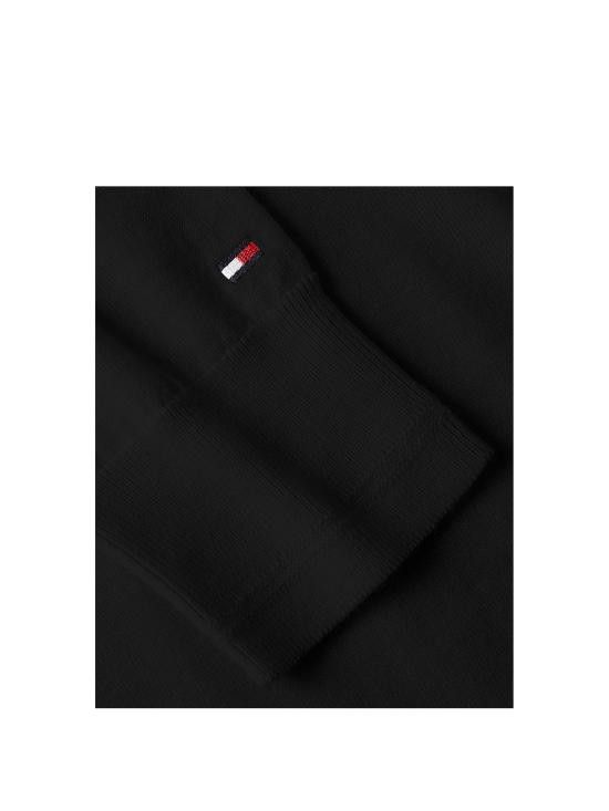 Tommy Hilfiger TOMMY HILFIGER Men Sweater MW0MW33128 BDS Black Size US S / EU 44-46 / 1 - 2 Thumbnail