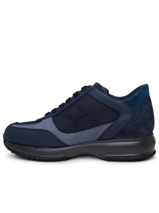 Hogan HOGAN Men Sneakers HXM00N0Q101QBW8P32 Blue Size US 10 / EU 43 - 3 Thumbnail