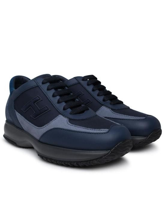 Hogan HOGAN Men Sneakers HXM00N0Q101QBW8P32 Blue Size US 10 / EU 43 - 2 Thumbnail