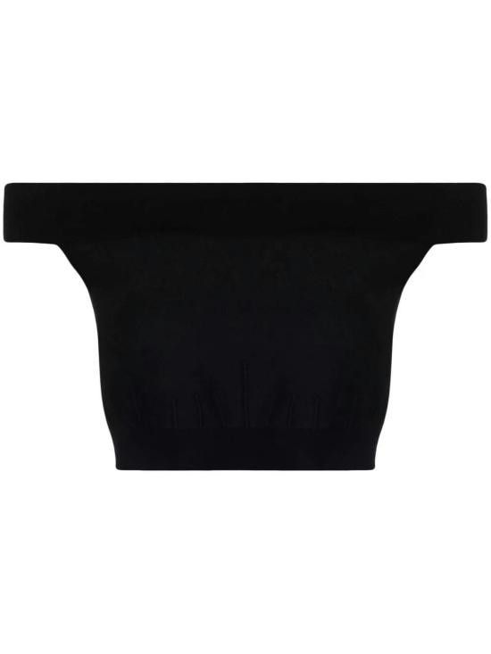 Alexander McQueen ALEXANDER MCQUEEN Women Tops 700280 Q1A15 1000 Size L / US 10 / IT 46 - 2 Thumbnail