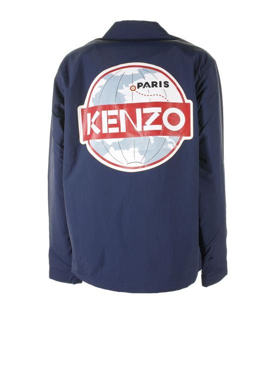 Kenzo KENZO Women Bubble Jackets FD65BL0629NG 77 Blue Size XS / US 0-2 / IT 36-38 - 2 Thumbnail