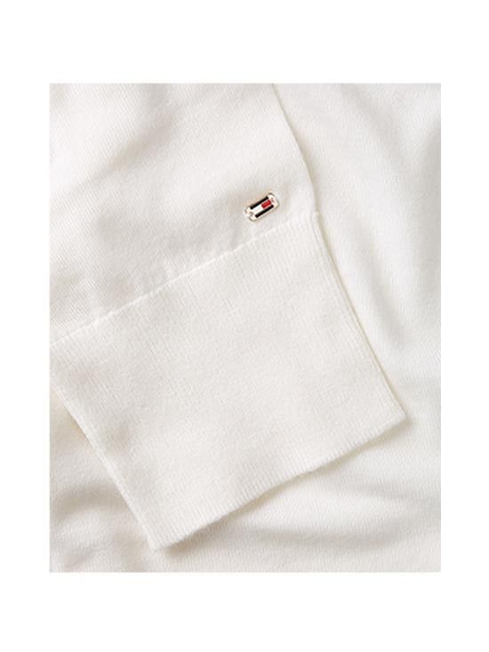 Tommy Hilfiger TOMMY HILFIGER Women Sweater WW0WW39464 YBL Beige Size L / US 10 / IT 46 - 3 Thumbnail