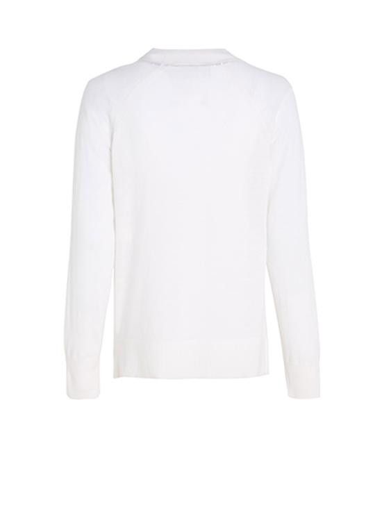 Tommy Hilfiger TOMMY HILFIGER Women Sweater WW0WW39464 YBL Beige Size M / US 6-8 / IT 42-44 - 2 Thumbnail