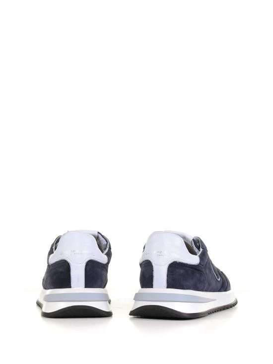 Philippe Model PHILIPPE MODEL Men Sneakers TYLU DL09 DAIM LAVE BLEU BLANC Blue Size US 6 / EU 39 - 2 Thumbnail