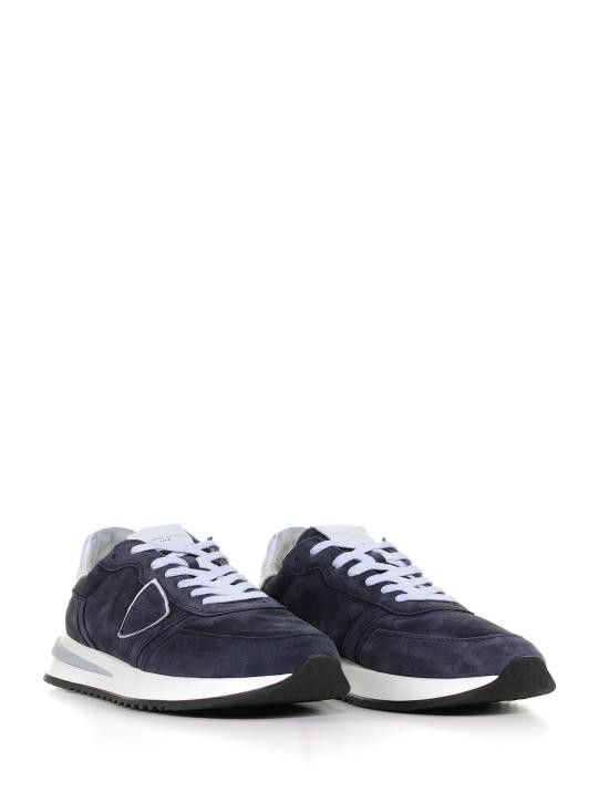 Philippe Model PHILIPPE MODEL Men Sneakers TYLU DL09 DAIM LAVE BLEU BLANC Blue Size US 6 / EU 39 - 3 Thumbnail