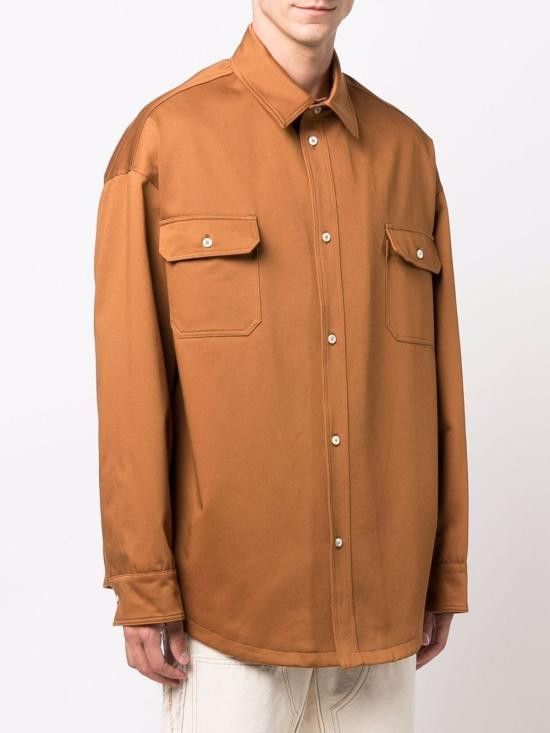 424 424 Men Long Tops 31424E06F 21651325 Brown Size US S / EU 44-46 / 1 - 4 Thumbnail