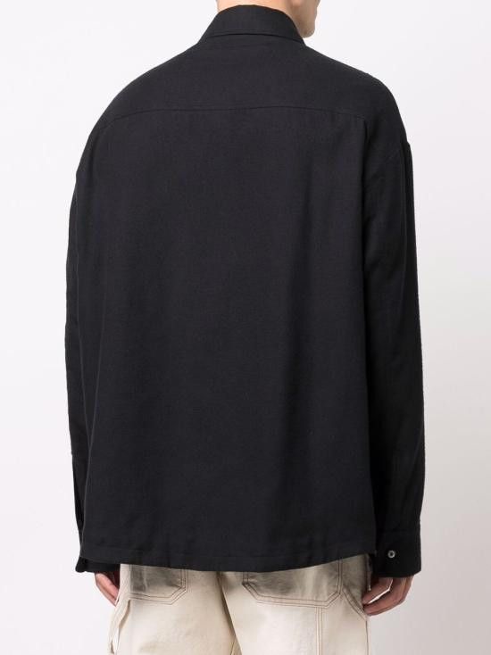 424 424 Men Long Tops 31424E06F 21650899 Black Size US L / EU 52-54 / 3 - 4 Thumbnail