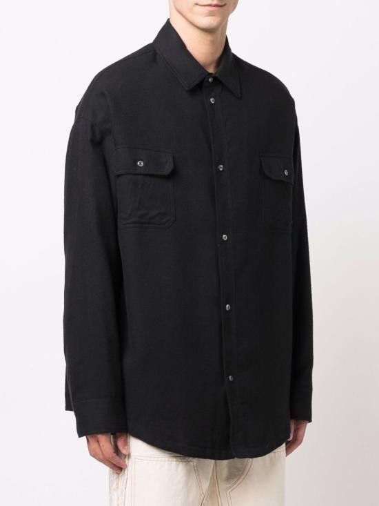 424 424 Men Long Tops 31424E06F 21650899 Black Size US L / EU 52-54 / 3 - 2 Thumbnail