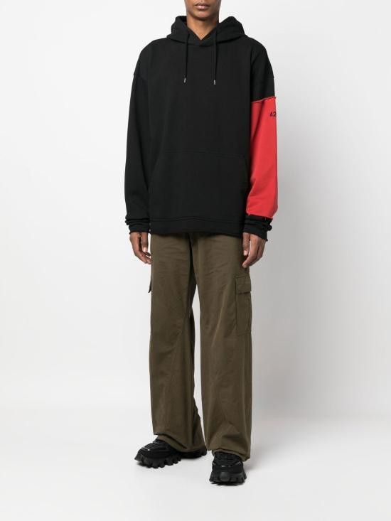 424 424 Men Hoodies 33424M34 22655599 Black Size US S / EU 44-46 / 1 - 2 Thumbnail