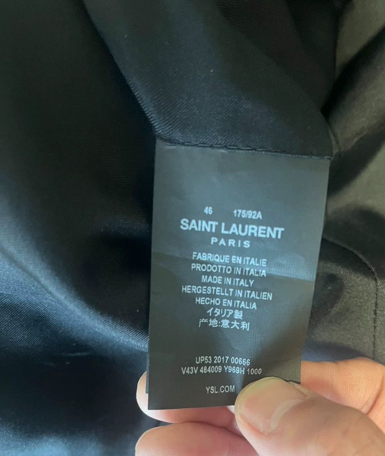 Saint Laurent Paris Saint Laurent Military Style Jacket Size US M / EU 48-50 / 2 - 4 Thumbnail