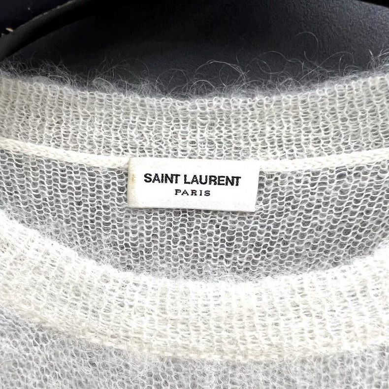 Saint Laurent Paris Saint Laurent Palm Tree Knit Sweater Size US XS / EU 42 / 0 - 4 Thumbnail