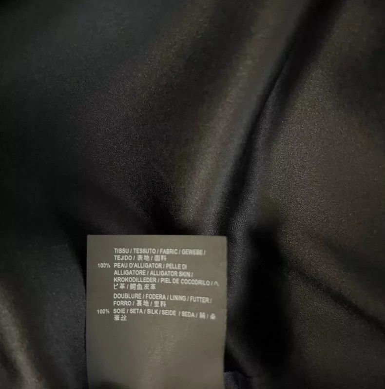 Saint Laurent Paris Saint Laurent Limited Edition Crocodile Leather Jacket Size US L / EU 52-54 / 3 - 6 Thumbnail