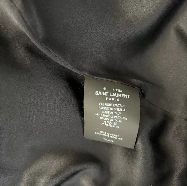 Saint Laurent Paris Saint Laurent Limited Edition Crocodile Leather Jacket Size US L / EU 52-54 / 3 - 5 Thumbnail
