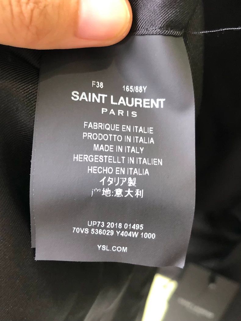 Saint Laurent Paris Saint Laurent YSL Suit Jacket with Tags Size US S / EU 44-46 / 1 - 6 Thumbnail