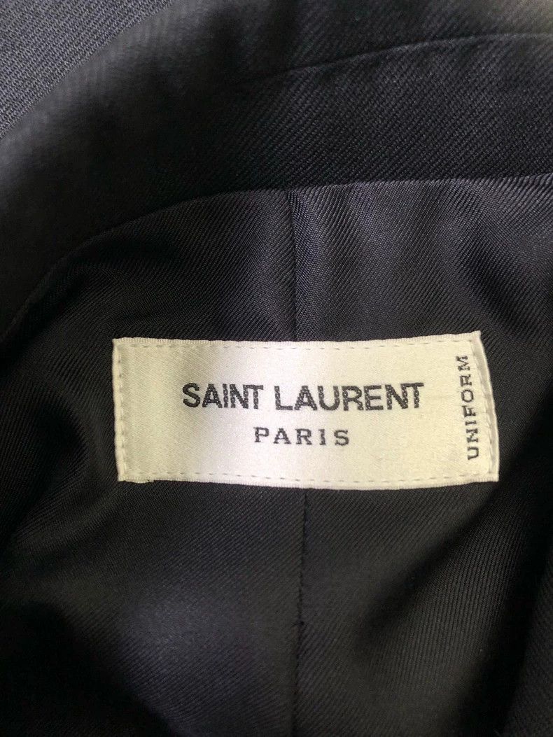 Saint Laurent Paris Saint Laurent Blazer with Tags and Spare Button Size US S / EU 44-46 / 1 - 6 Thumbnail