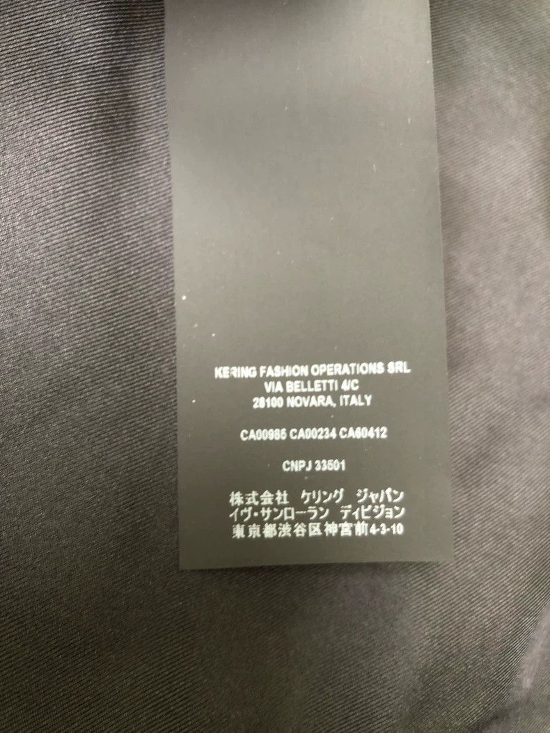 Saint Laurent Paris Saint Laurent Blazer with Tags and Spare Button Size US S / EU 44-46 / 1 - 8 Thumbnail