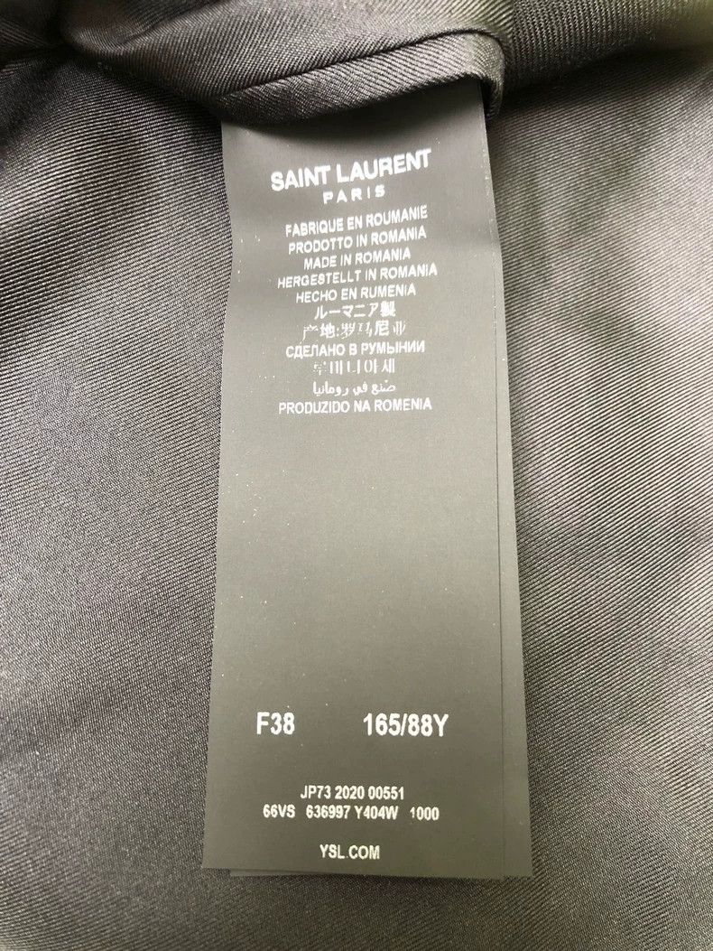 Saint Laurent Paris Saint Laurent Blazer with Tags and Spare Button Size US S / EU 44-46 / 1 - 3 Thumbnail