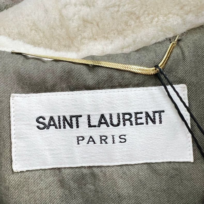 Saint Laurent Paris Saint Laurent Parka with Fur Collar Size US M / EU 48-50 / 2 - 5 Thumbnail