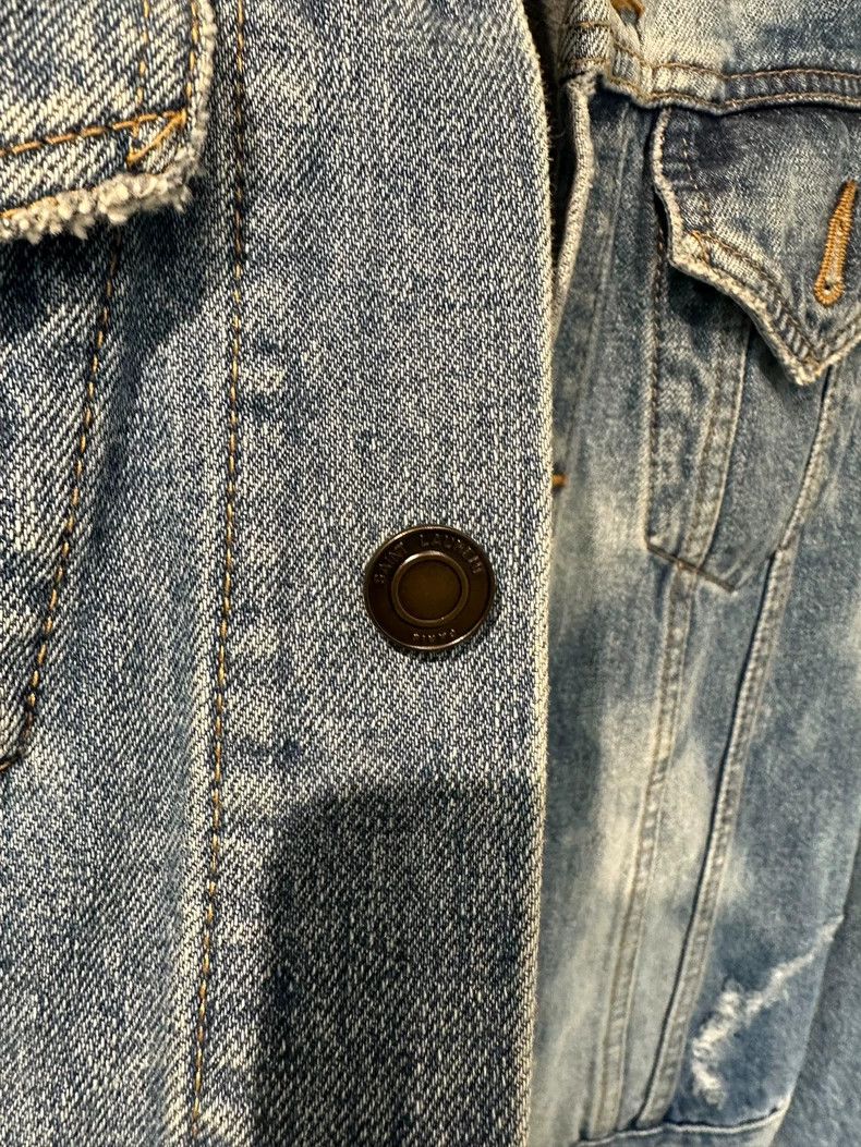 Saint Laurent Paris Saint Laurent Denim Jacket for Men Size US M / EU 48-50 / 2 - 3 Thumbnail