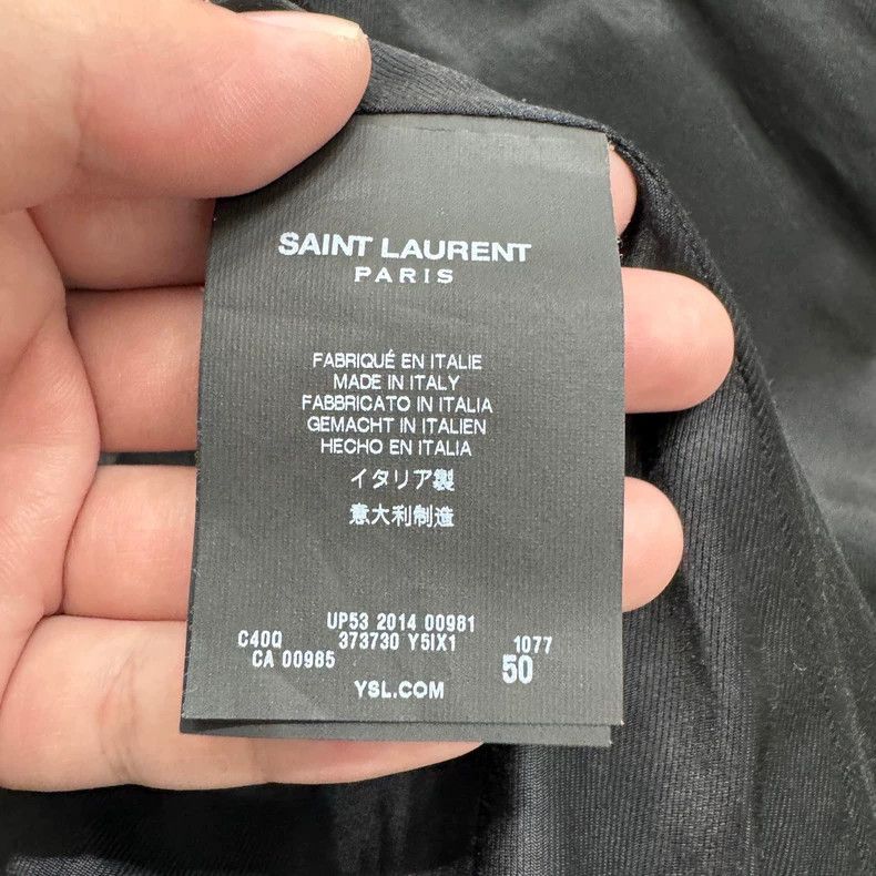 Saint Laurent Paris Colorful Patchwork Suede Jacket Size US L / EU 52-54 / 3 - 4 Thumbnail